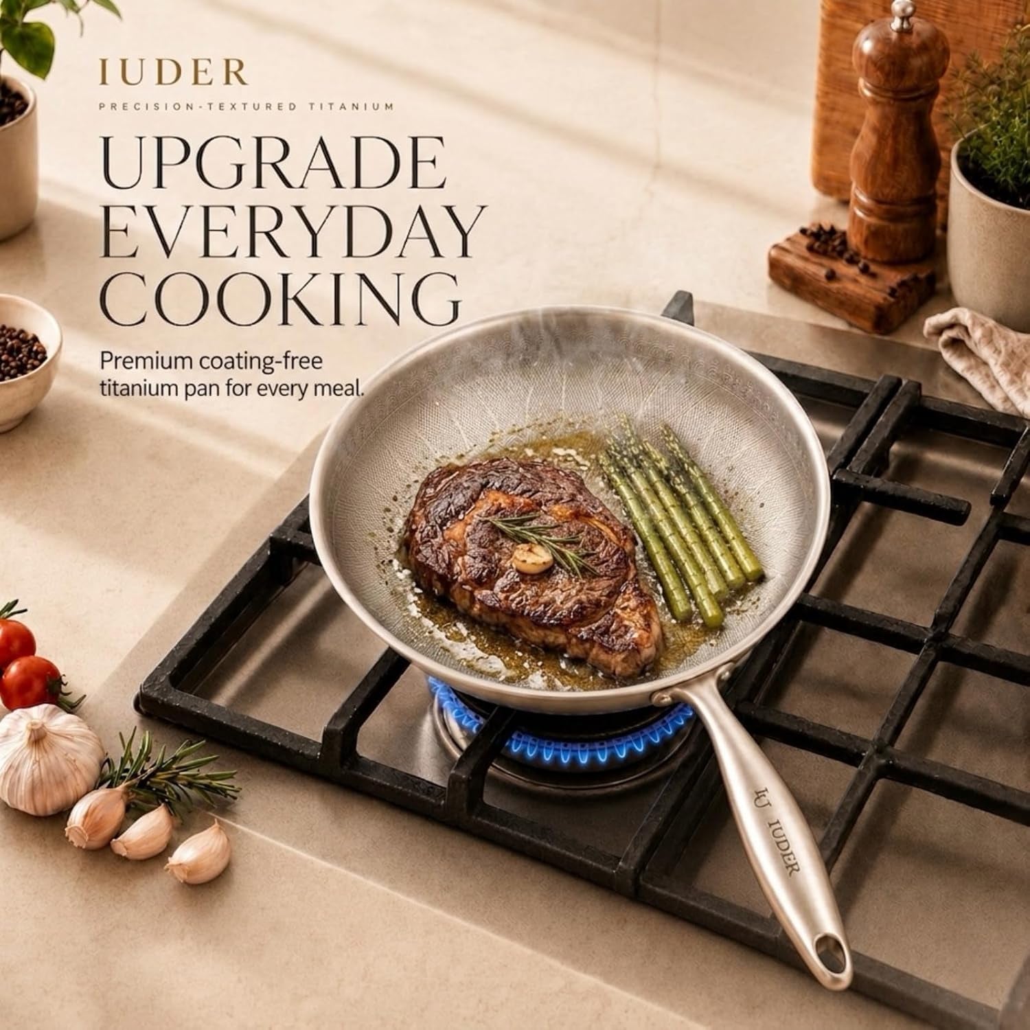 titanium-pans-for-cooking-12-frying-pan-with-lid-coating-free-pfas-pfoa-ptfe-free-cookware-uncoated-hammered-titanium-pan-nonstick-skillet-full-wall-titanium-oven-induction-safe