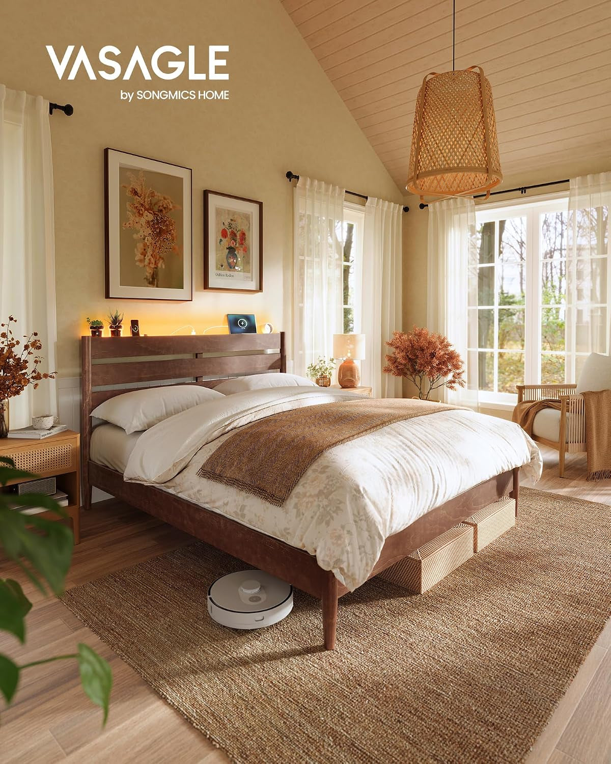 queen-bed-frame-wood-platform-bed-with-headboard-storage-shelf