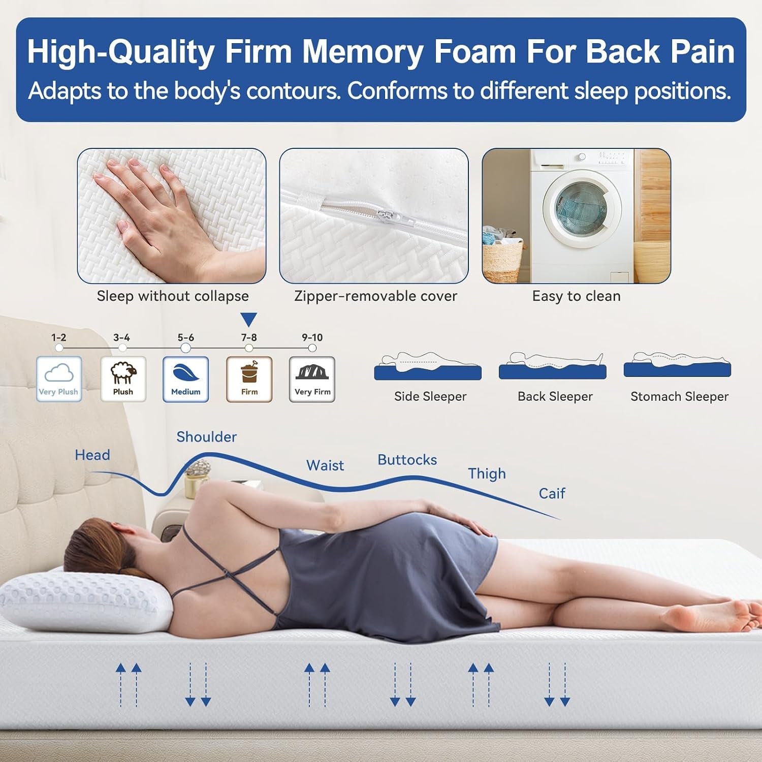 extra-firm-mattress-8-inch-king-size-premier-cooling-green-tea-gel-memory-foam-mattress-in-box-high-density-mattress-for-back-pain-removable-fiberglass-free-cover-certipur-us-80-x-76