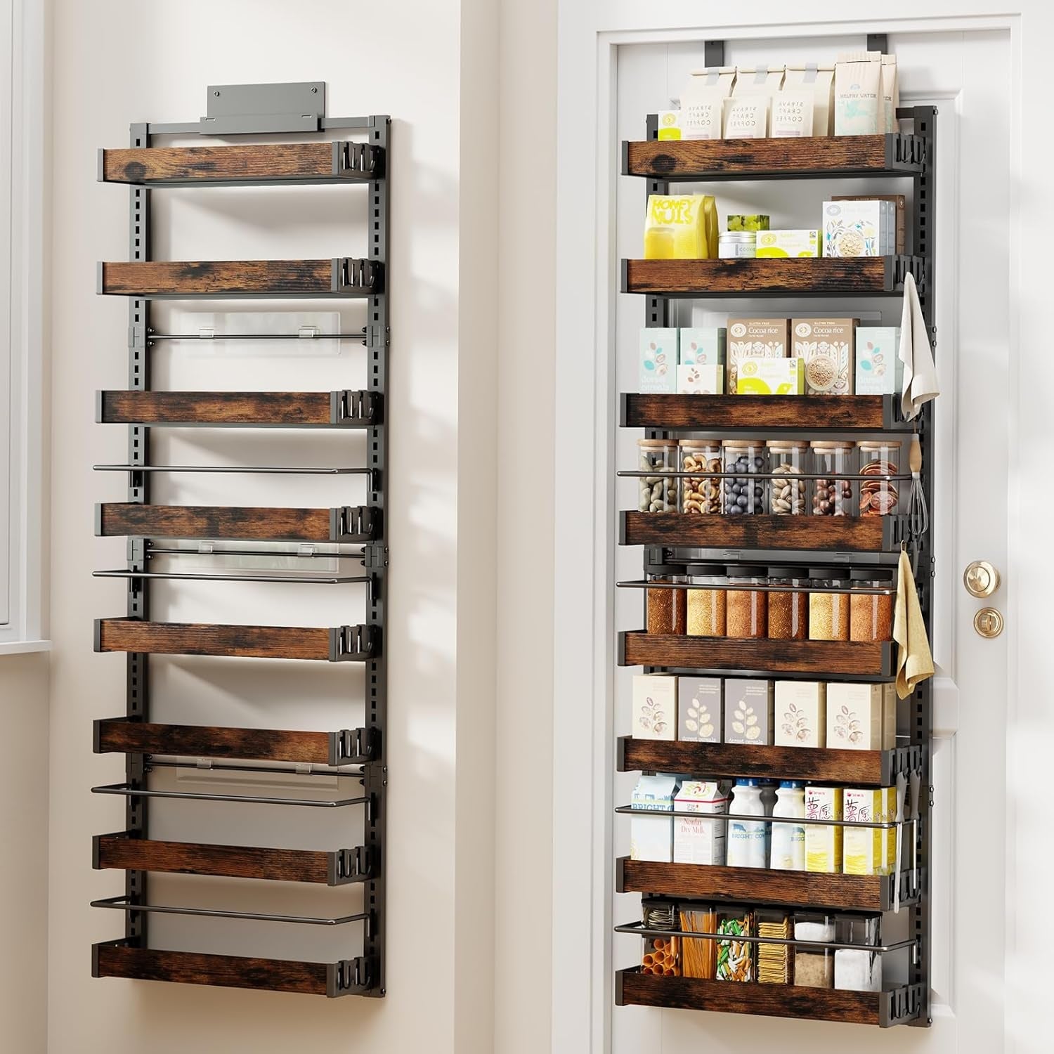8-tier-over-the-door-pantry-organizer-2-in-1-wall-mount-or-metal-hanging-spice-rack-for-pantry-organizers-and-storage-seasoning-shelves-adjustable-basket-with-hooks-for-kitchen-cabinet-and-closet