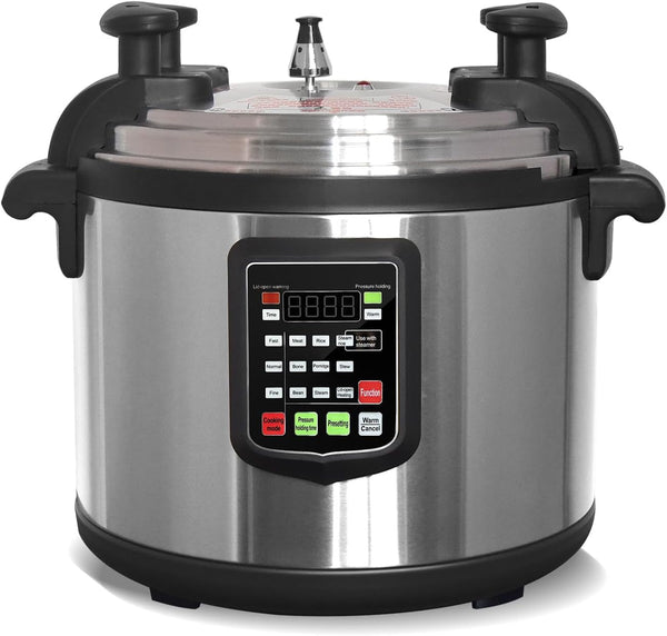 Commercial 220V Electric (NOT 110V) Multi-Function Pressure Cooker, Multi Cooker Pressure Canner with Non-Stick Inner Pot, Widely Used in Hotel Restaurant Kitchen (21L (22 QT))8