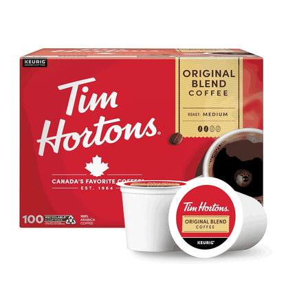 Original Blend, Medium Roast Coffee, Single-Serve K-Cup Pods Compatible with Keurig Brewers, 100Ct K-Cups1