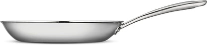 Boston Tri-Ply Clad Stainless Steel 10-Inch Frying Pan | Induction-Ready Skillet, Dishwasher-Safe, Nsf-Certified2