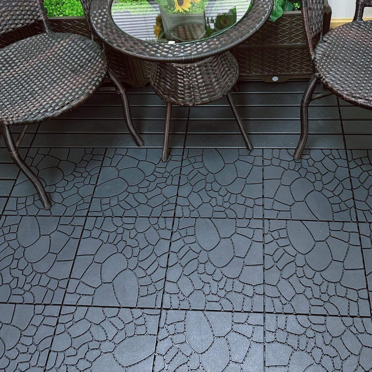 44-pack-interlocking-deck-tiles-12x12-stone-texture-pp-waterproof-flooring-all-weather-anti-slip-patio-tiles-for-indoor-outdoor-poolside-garden-balcony-patio-easy-diy-installation-gray