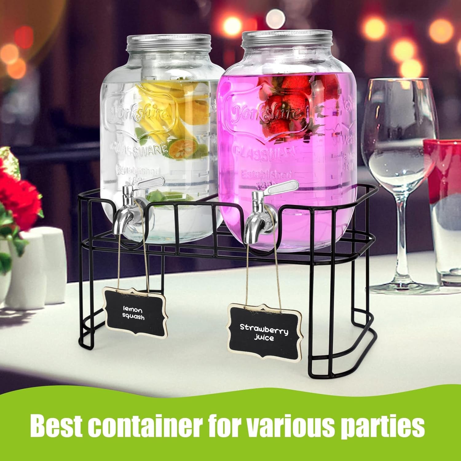 1-gallon-glass-drink-dispensers-for-parties-2pack-beverage-dispenser-glass-drink-dispenser-with-stand-and-stainless-steel-spigot-100-leakproof-lemonade-dispenser-with-ice-cylinder-laundry-detergent