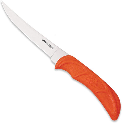5" Wild Game Boning Knife - Fixed Blade for Processing Game and Fish with Rubberized Nonslip TPR Handle1