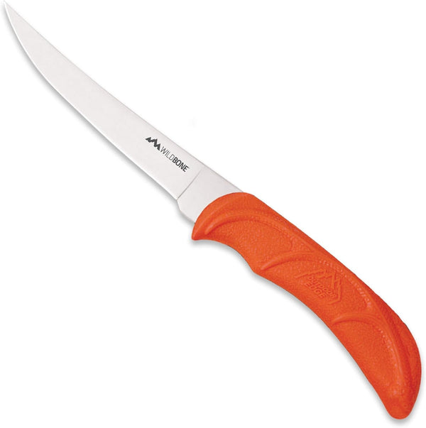5" Wild Game Boning Knife - Fixed Blade for Processing Game and Fish with Rubberized Nonslip TPR Handle1
