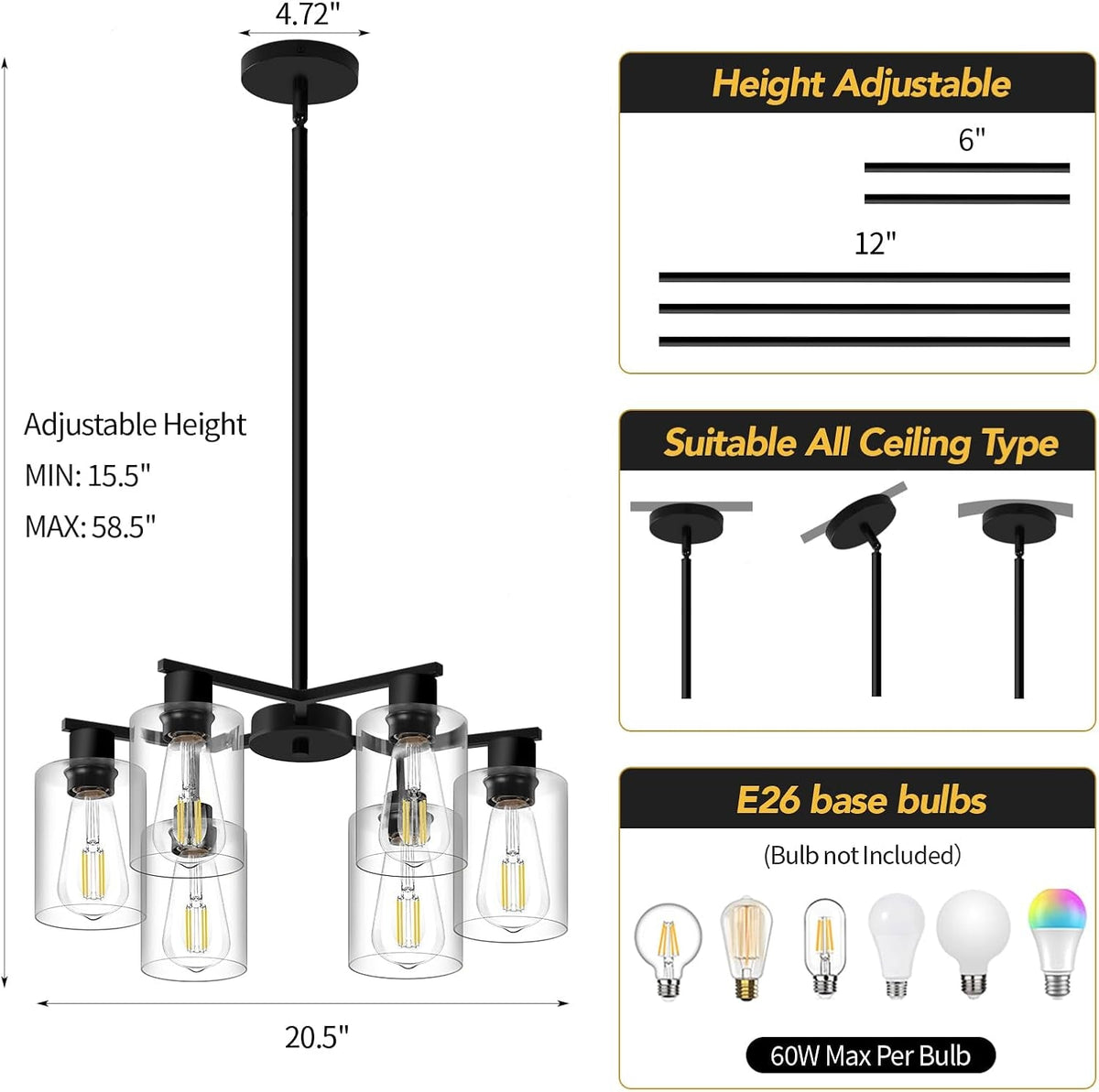 6-light-modern-chandelier-chandeliers-with-clear-glass-shade-black