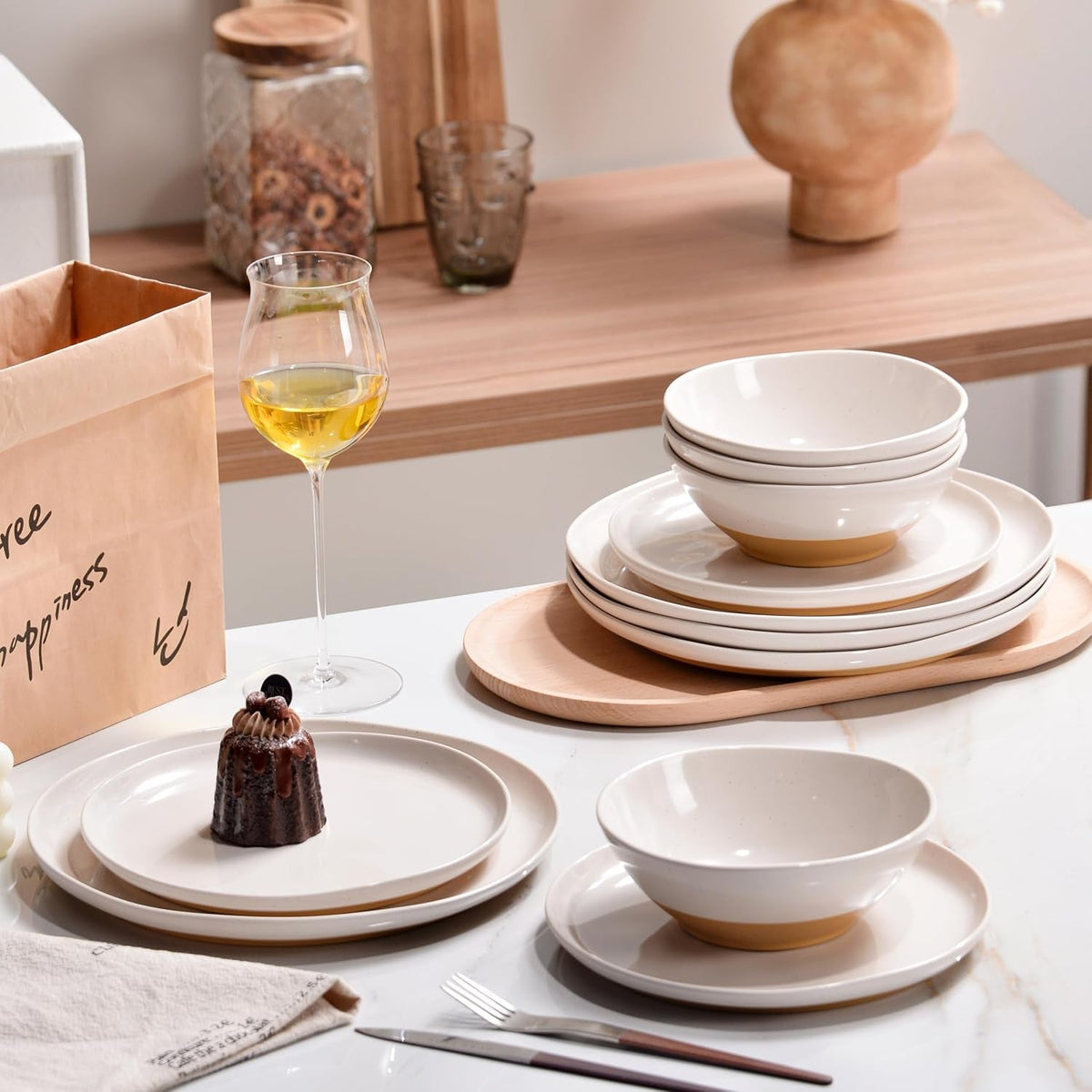 melamine-dinnerware-sets-of-12-pcs-melamine-plates-and-bowls-sets-for-4-unbreakable-dishware-sets-for-patio-rv-and-camping-dishwasher-safe-ivory
