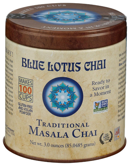 '- Traditional Masala Chai - Makes 100 Cups - 3 Ounce Masala Spiced Chai Powder with Organic Spices - Instant Indian Tea No Steeping - No Gluten4