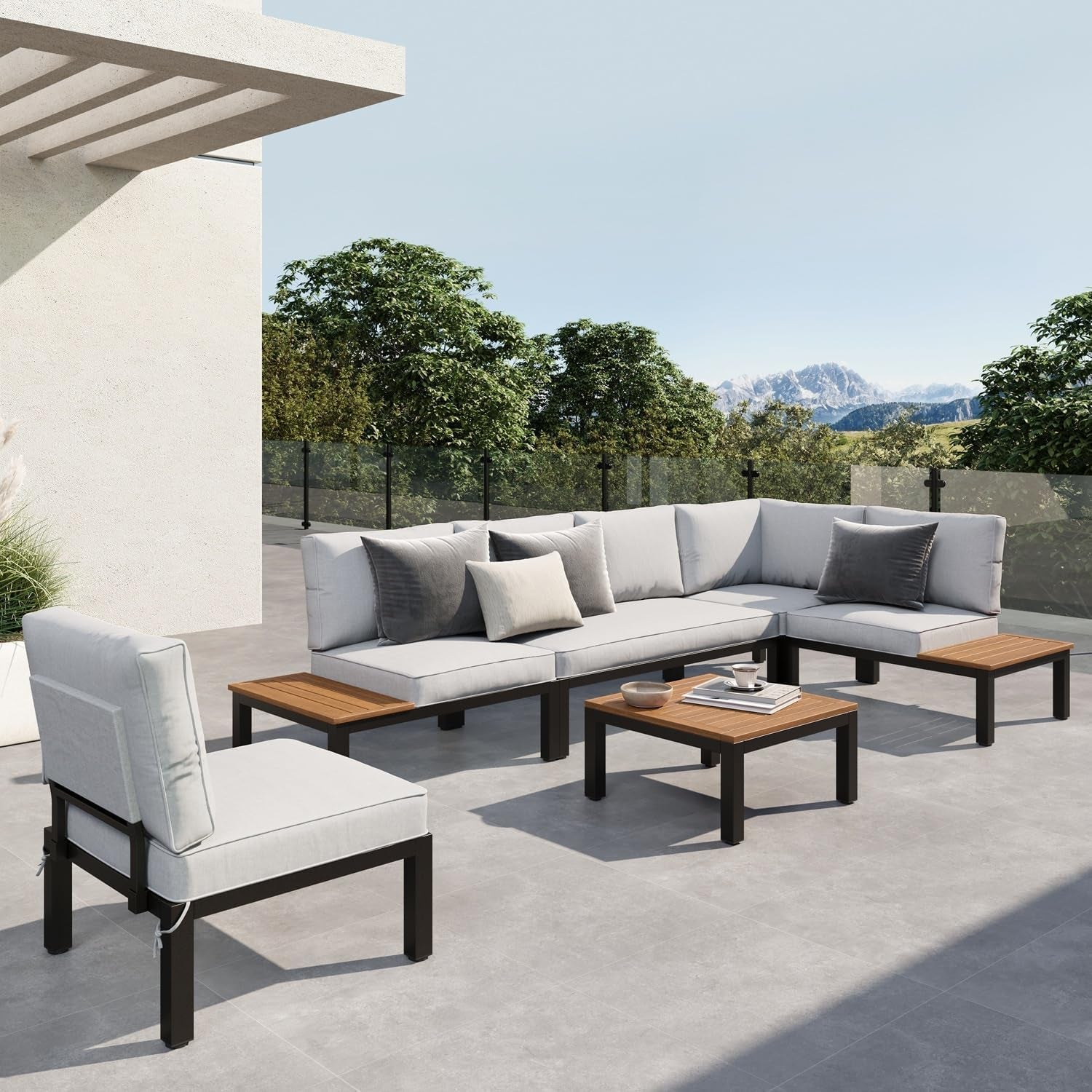 6-seat-metal-patio-sofa-sectional-set-with-gray-cushions