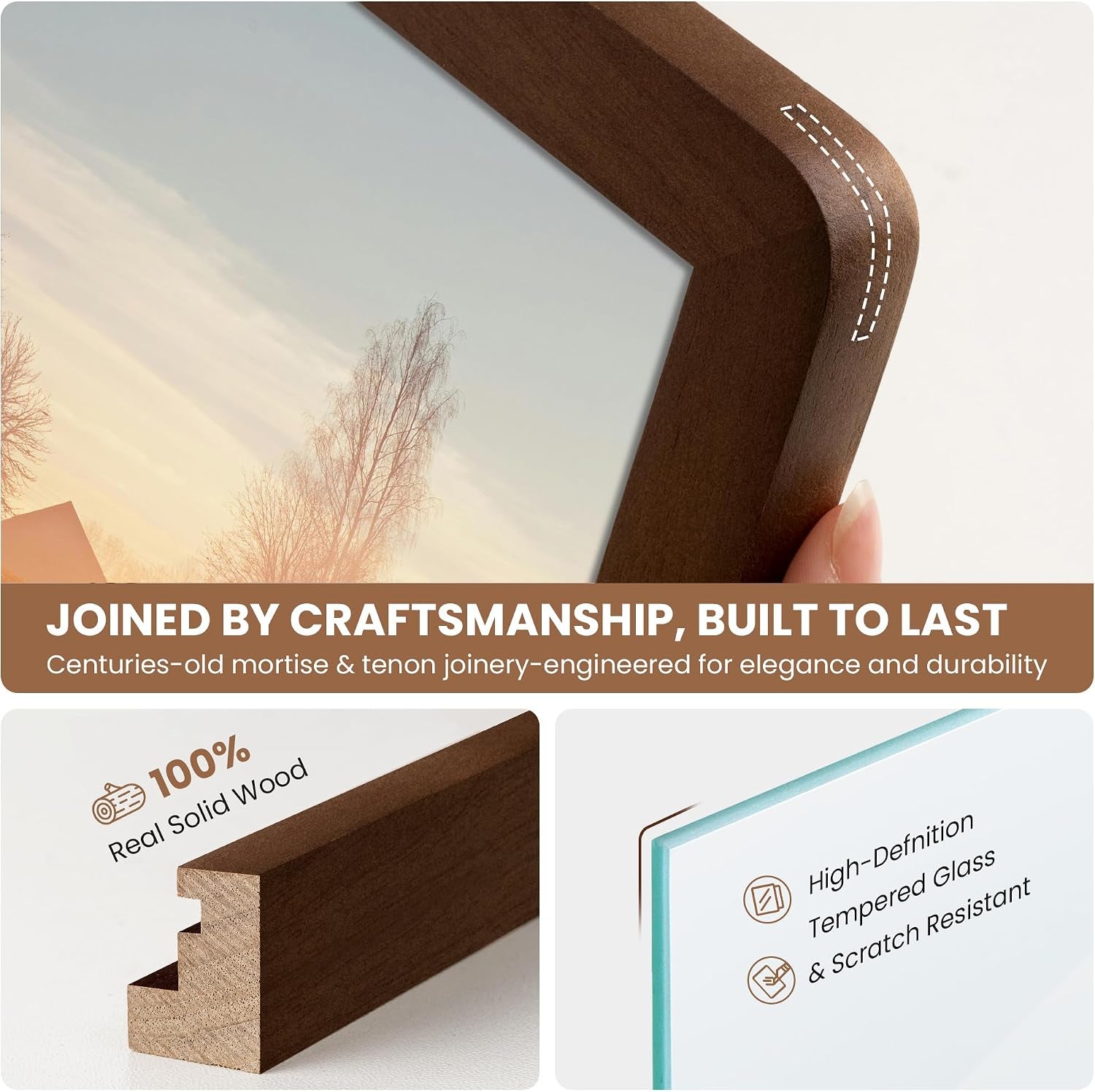 6x8-picture-frame-natural-solid-walnut-wood-6-x-8-photo-frame-with-hd-tempered-glass-rounded-corner-6-by-8-wooden-frame-matted-to-5x7-photos-6x8-frames-for-tabletop-or-wall-display
