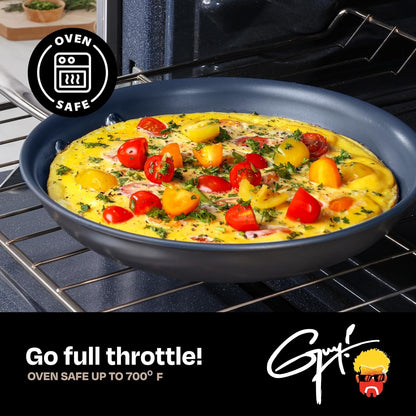 Laser Titanium 10" Fry Pan | Non-Stick, Made without PFAS, PTFE or PFOA, 3X More Durable, Dishwasher & Oven Safe5