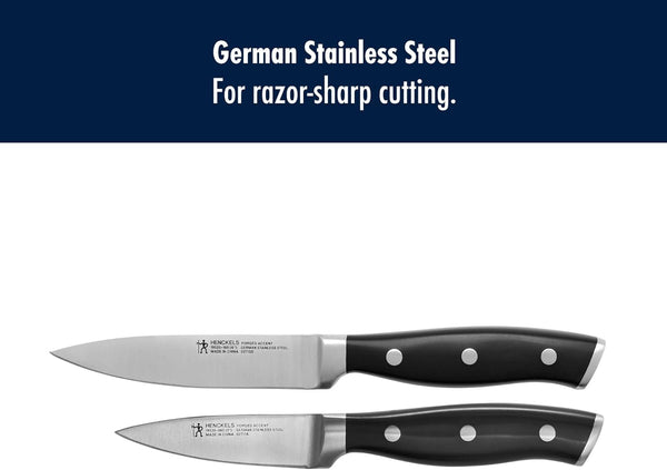Henckels Forged Accent 2-Pc Paring Knife Set, Razor-Sharp German Engineered4