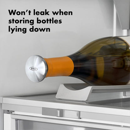 OXO Steel Leakproof Expanding Wine Stopper (2 Pack)7
