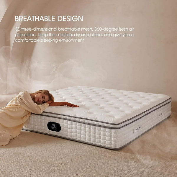 Twin Mattress,10 Inch Cooling Gel Memory Foam Mattress,Cool Sleep,Pressure Relief with Medium Firm Support,Improves Sleep,Certipur-Us Certified for Materials,No Fiberglass,Mattress in a Box9