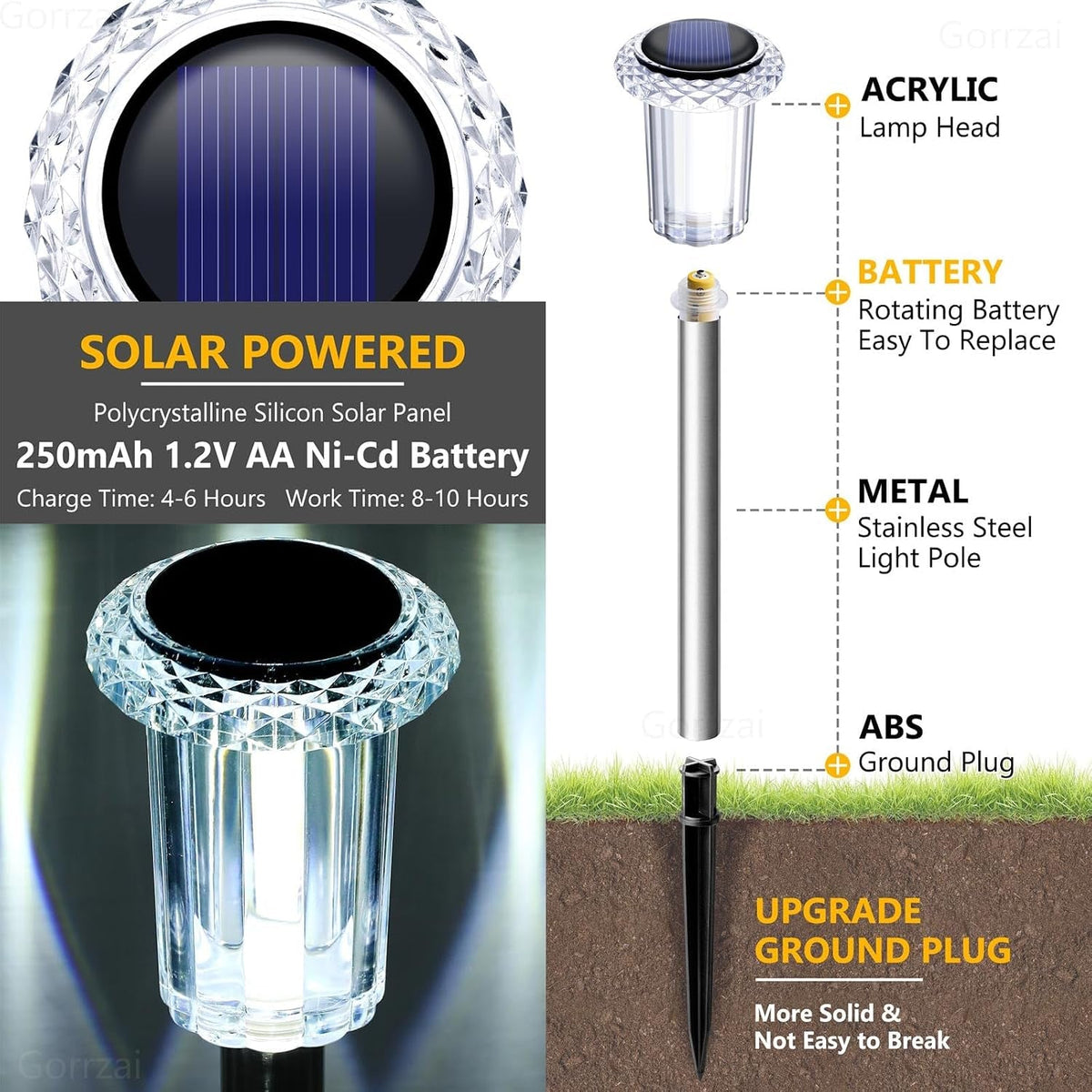 10-pack-solar-pathway-lights-outdoor-waterproof-cool-white-led
