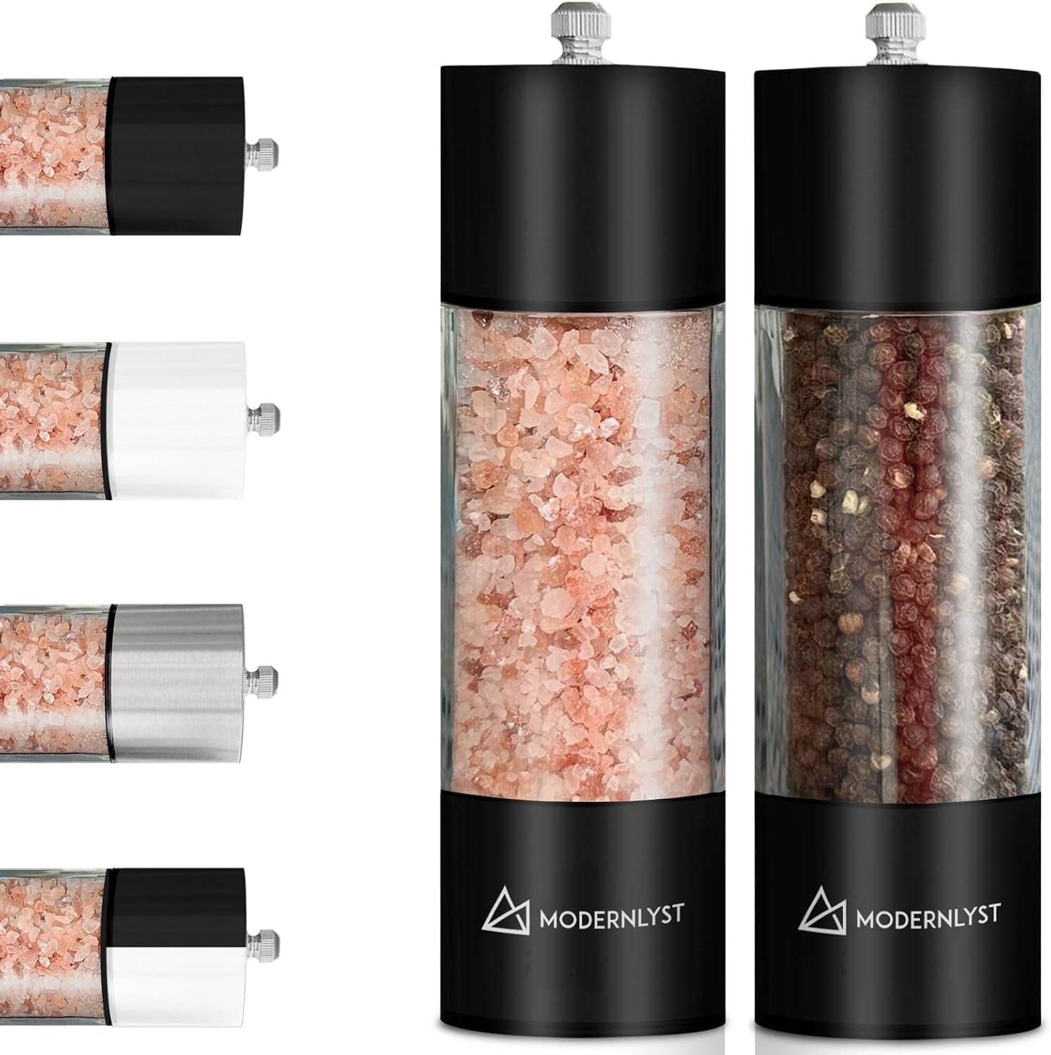 manual-salt-and-pepper-grinder-set-of-2-large-round-salt-and-pepper-shakers-set-7-5-inch-stainless-steel-salt-grinder-refillable-pepper-grinder-manual-black