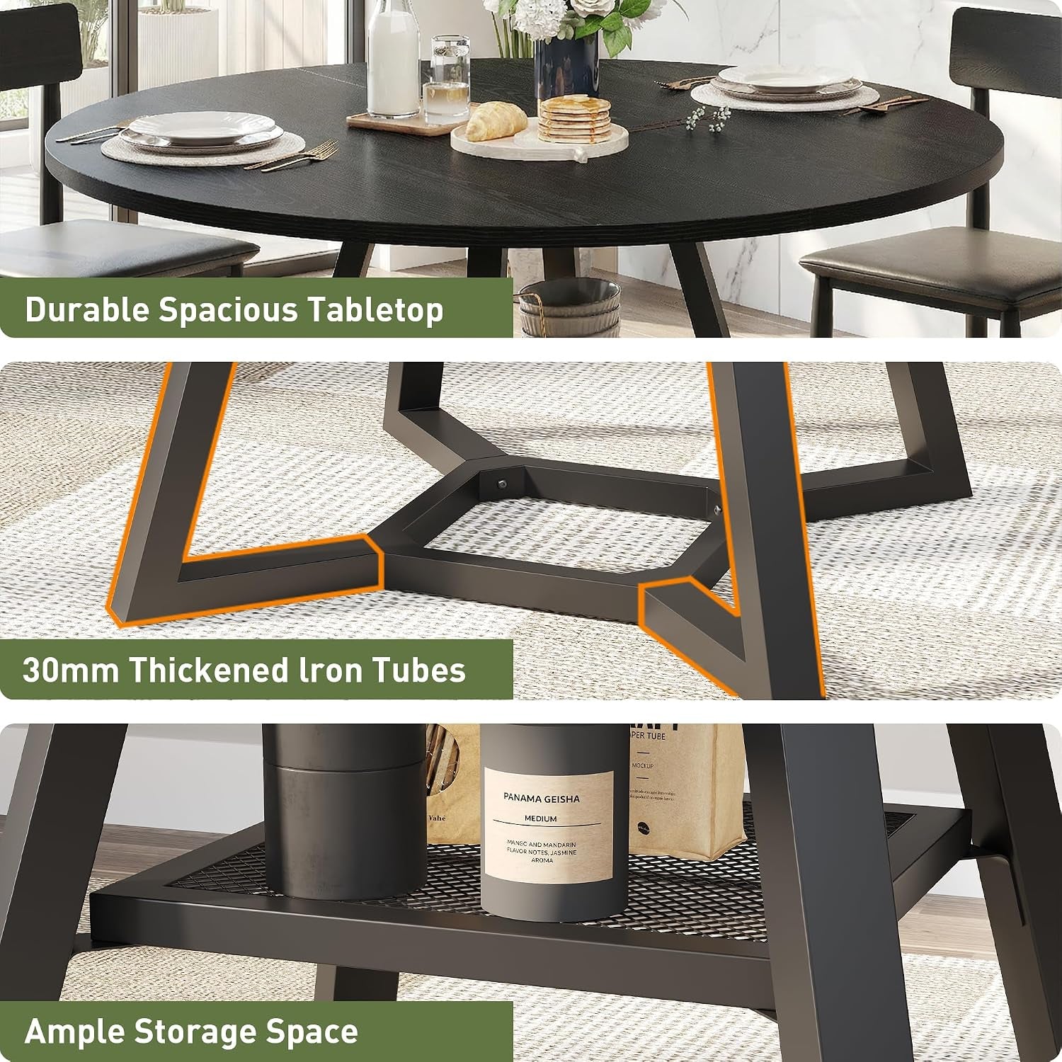 round-dining-table-for-4-6-with-storage-shelf-kitchen-dining-room-circle-pedestal-table-heavy-duty-metal-frame-wood-top