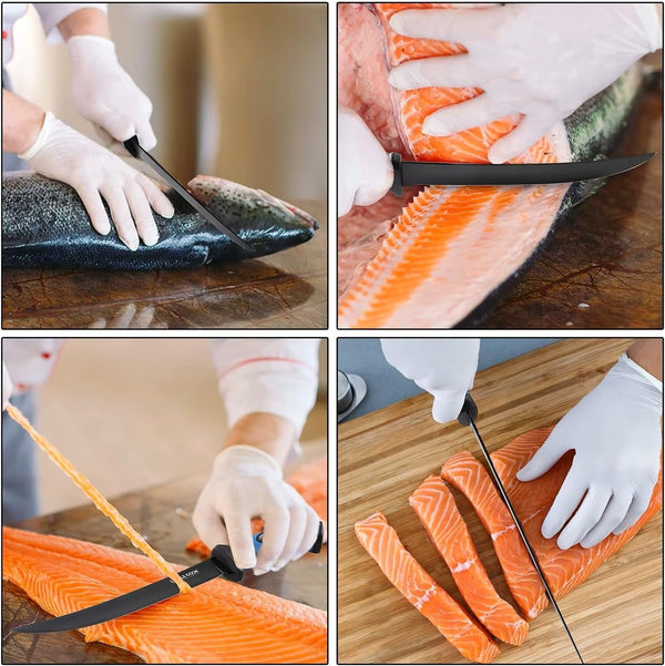 9" Stainless Steel Fish Filleting Knife by8