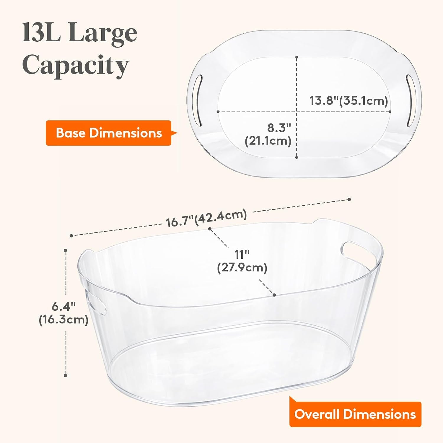 13l-plastic-ice-bucket-for-parties-2-pcs-bpa-free-large-capacity-comfortable-handle-drop-resistant-shatterproof-pet-beverage-tub-for-outdoor-cocktail-mimosa-soda-bar