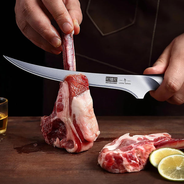 Fillet Knife 9 Inch, Professional Japanese Fish Knives for Meat Poultry Cutting & Knife Set with Magnetic Knife Holder, Ultra Sharp Professional Chef Knives Sets5