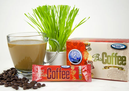 '- NEW! - First Organic Instant Non-Dairy Alkaline Coffee (12 Sachet Box)1
