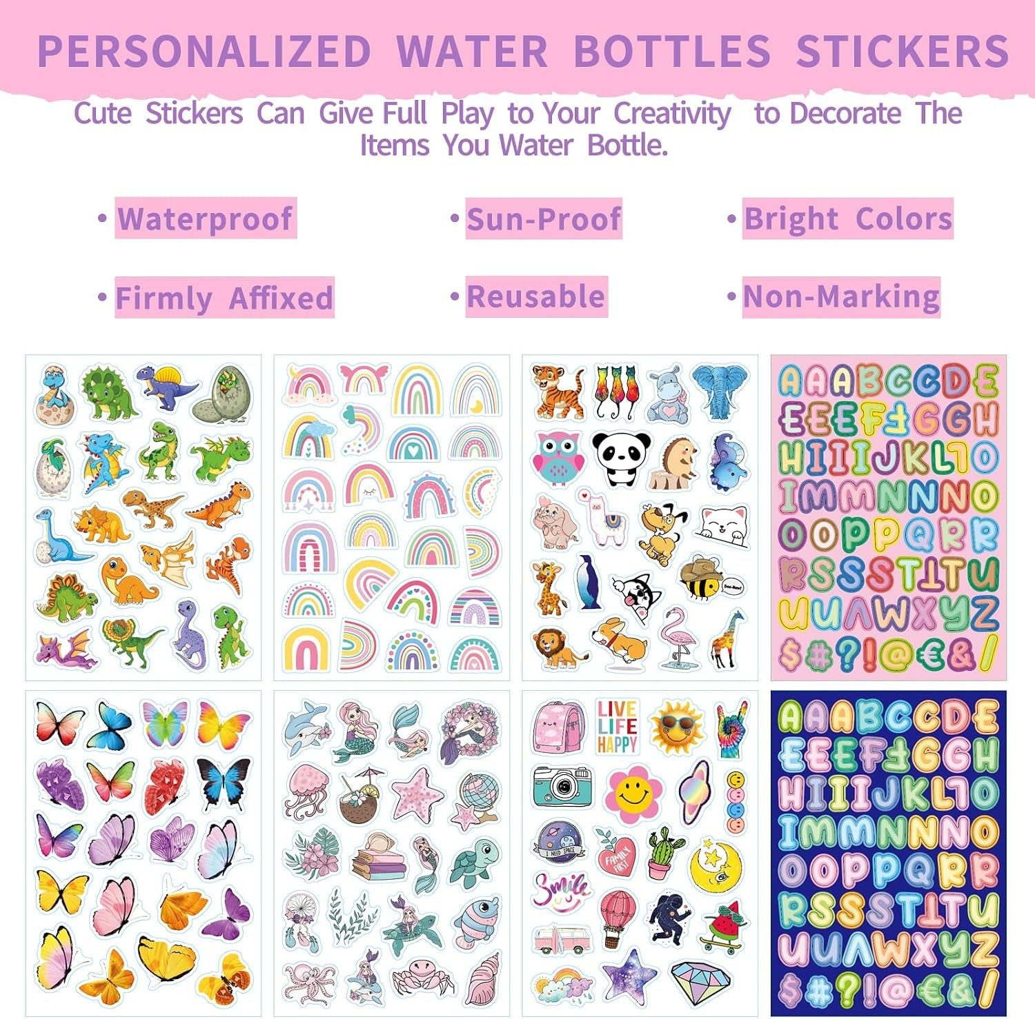 kids-water-bottle-for-school-16oz-stainless-steel-insulated-water-bottle-kids-with-straw-lid-for-girls-boys-purple-pink