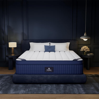 Queen Mattress, 14 Inch Queen Size Hybrid Cooling Mattress in a Box, Medium1