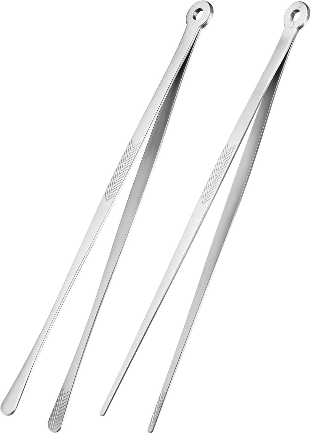 2pcs-12-stainless-steel-cooking-tongs-with-serrated-tips