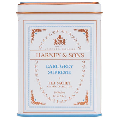 Earl Grey Supreme, Black Tea, 20 Sachets | Black Tea with Bergamot Oil and Silver Tips. Contains Caffeine.1