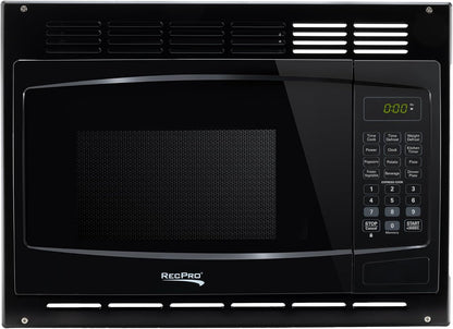 1.0 Cu. Ft. RV Microwave with Trim Kit, Black | 900W Cooking Power, 8 Express Cook Presets, 10 Power Levels, Instant Start8