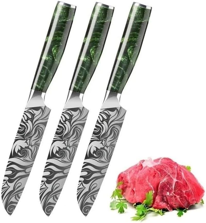 meat-cleaver-5-inch-kitchen-knives-laser-damascus-pattern-santoku-knife-meat-cleaver-slicing-utility-knives-resin-handle3pcs