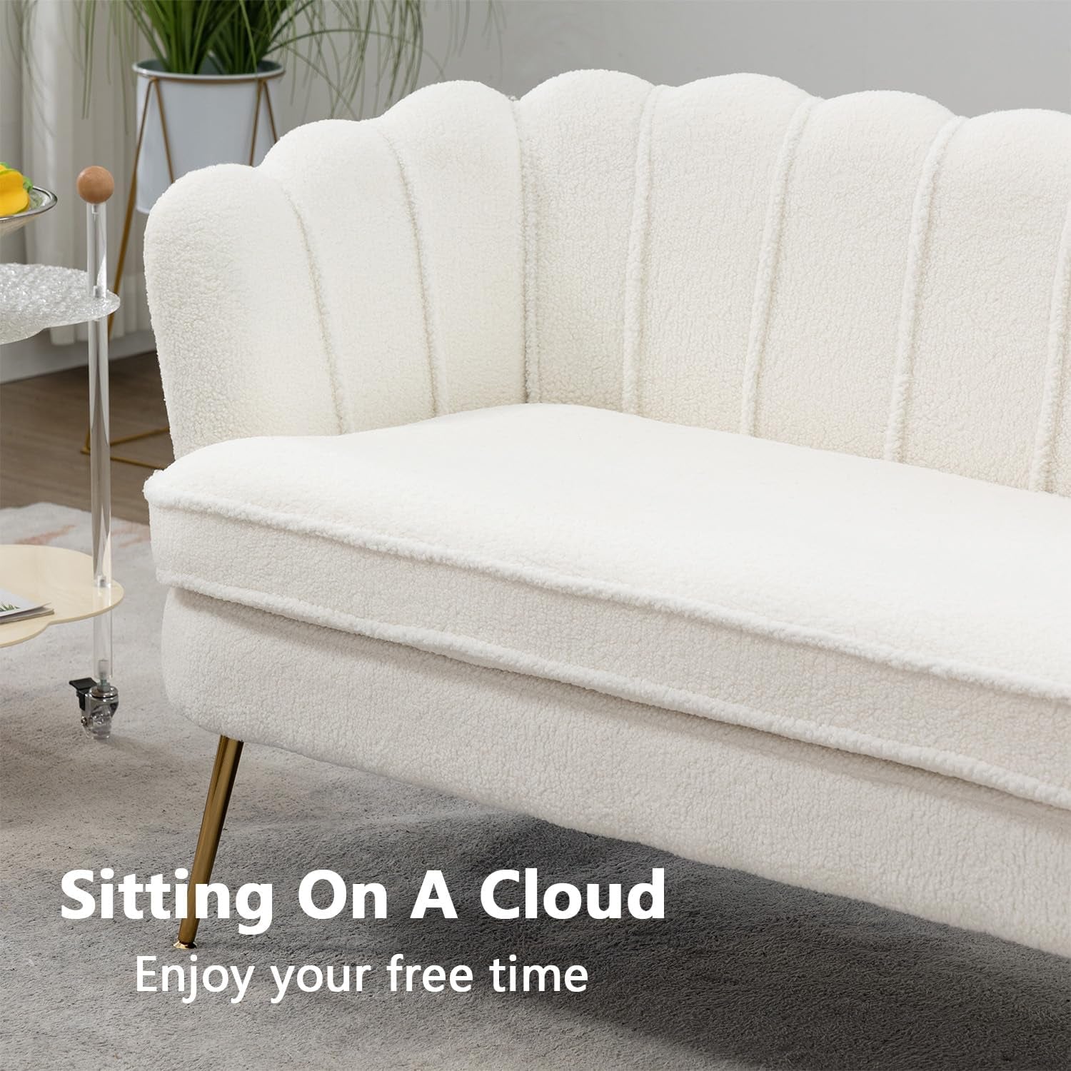 59-small-modern-chenille-loveseat-sofa-2-seater-sofa-with-gold-metal-legs-small-couch-with-flower-shaped-back-for-living-room-bedroom-office-ivory