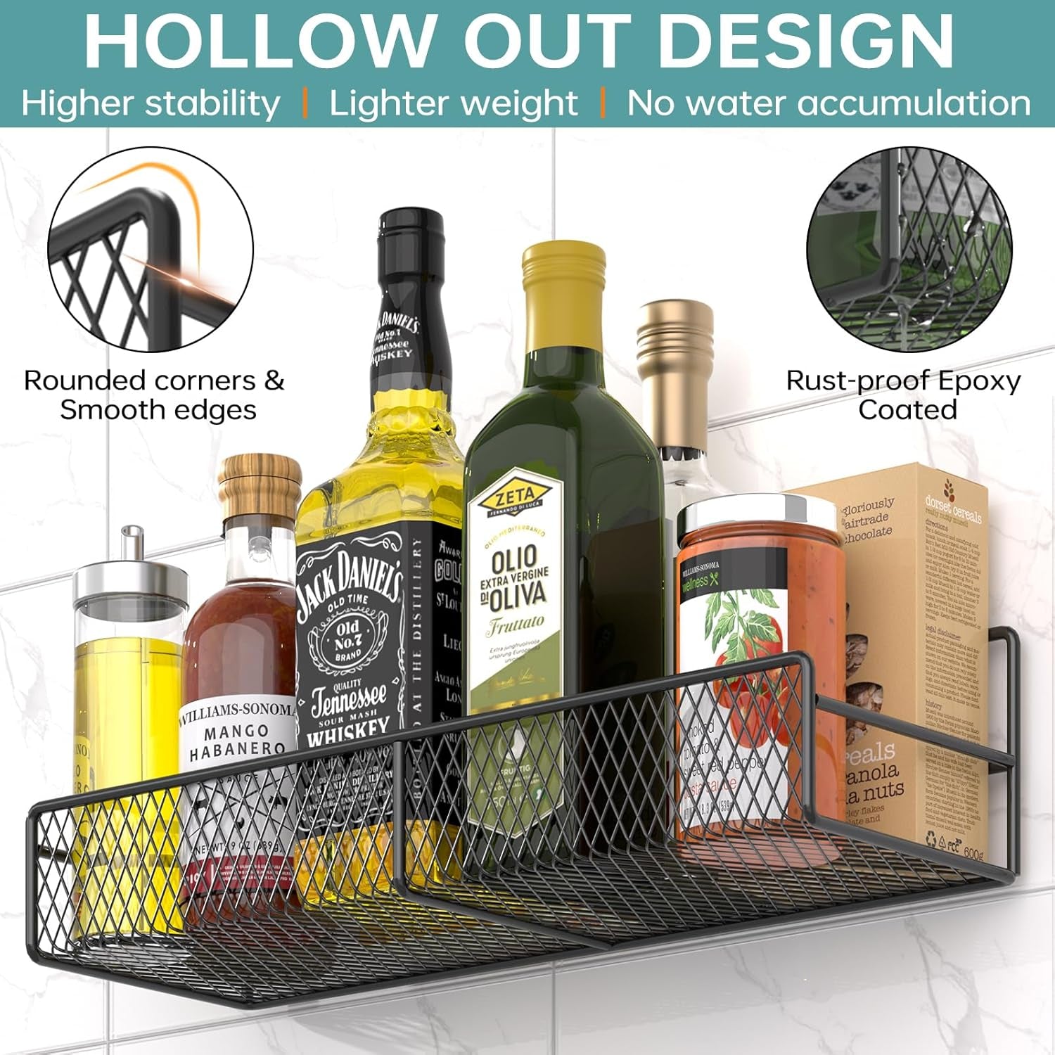 spice-rack-wall-mounted-6-pack-100-metal-strong-adhesive-spice-organization-for-kitchen-cabinet-pantry-door-no-drill-hanging-seasoning-organizer-with-paper-towel-holder-utensil-caddy