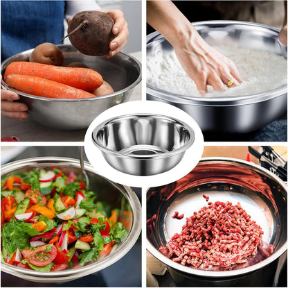 2 Pack Large Mixing Bowl Oversized, 20 Qt5