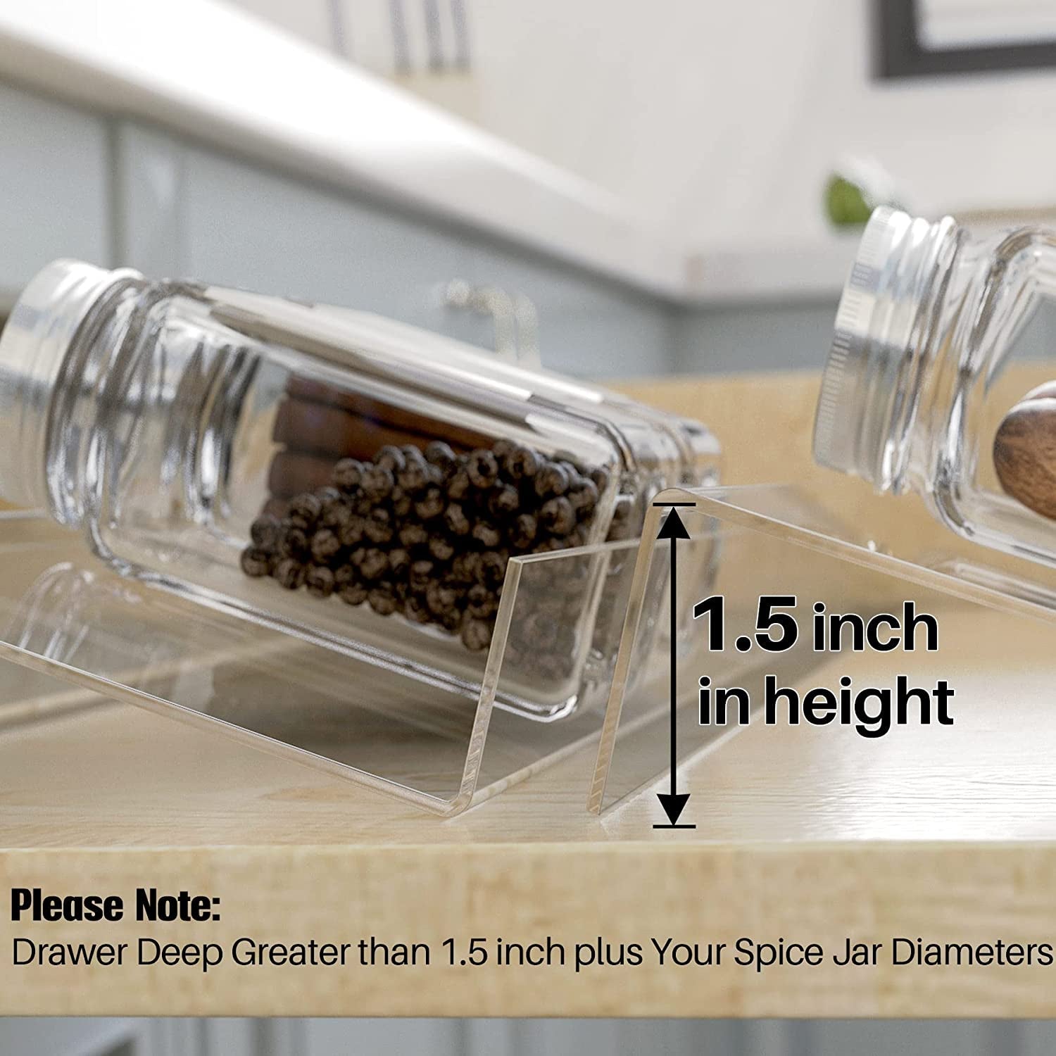 spice-drawer-organizer-4-tier-8-pack-kitchen-spice-rack-tray-for-drawer-expandable-from-13-to-26-acrylic-seasoning-organizer-rack-holds-up-56-spice-jars-jars-not-include
