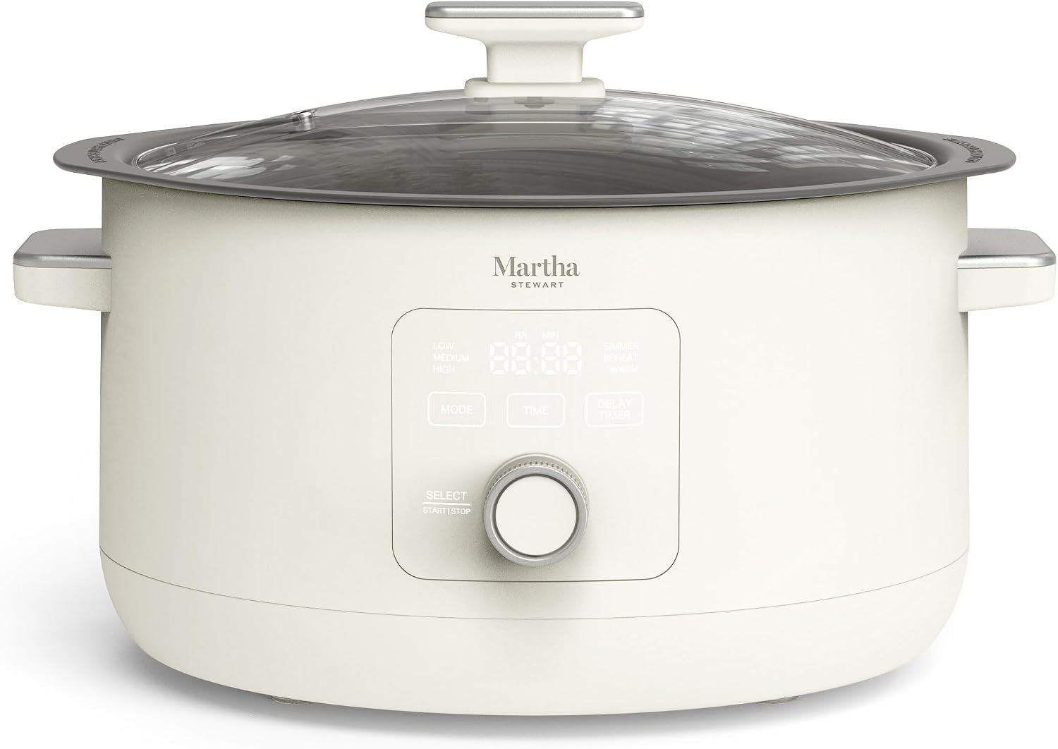 8-quart-slow-cooker-ceramic-nonstick-crock-linen-cream-6-modes-delay-timer-keep-warm-dishwasher-safe-bowl-glass-lid-stovetop-oven-safe-removable-pot-simmet-reheat-warm