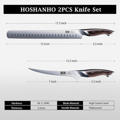 BBQ Carving Knife Set, Brisket Slicing & Boning Knife for Meat4
