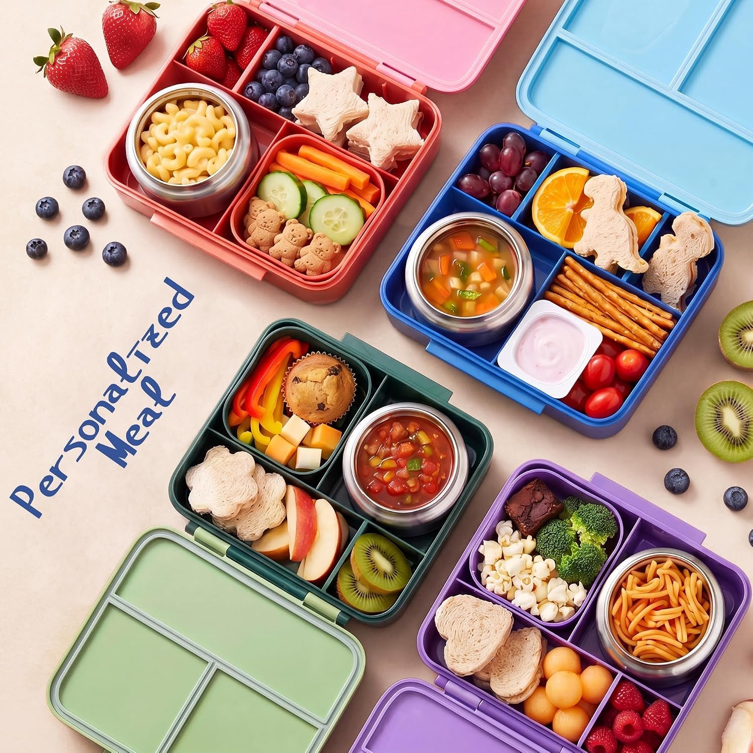 bento-lunch-box-for-kids-with-8oz-soup-thermo-leak-proof-lunch-food-containers-with-snack-sauce-container-for-kid-girls-boys-to-school-blue-bag