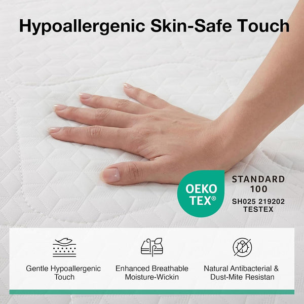 12 Inch King Size Mattress, Hybrid Medium Mattress, Pressure Relief9