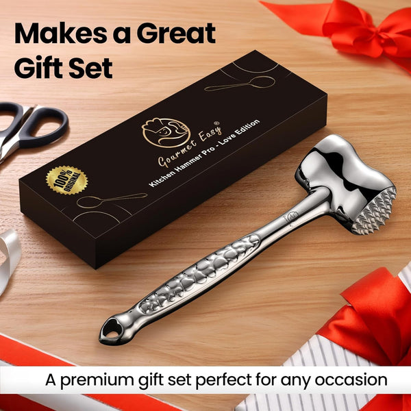 Meat Tenderizer Tool Love Heart Design, Lifetime Replacement8