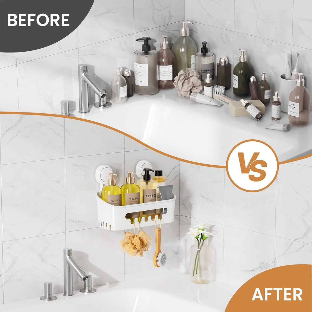 shower-caddy-suction-cup-shower-organizer-removable-bathroom-shelf-storage-suction-powerful-max-hold-22lbs-bathroom-caddy-waterproof-holder-white