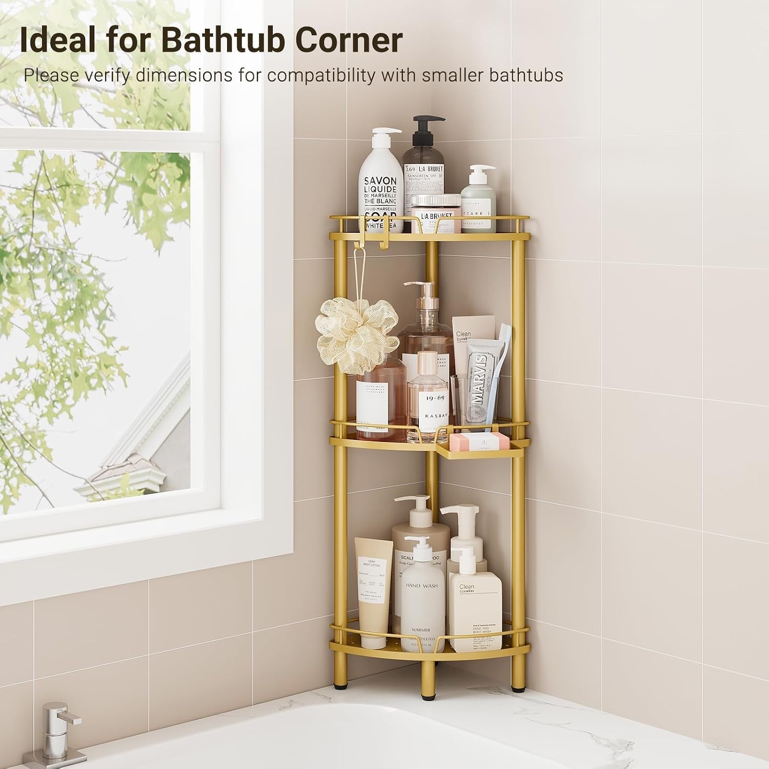 corner-shower-caddy-standing-3-tier-metal-shower-organizer-gold