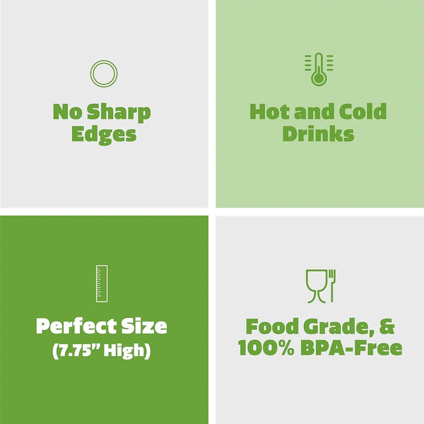 7.75-Inch Clear Plastic Drinking Straws [250 Count] Disposable Straws for Cocktails, Beverages and Parties4