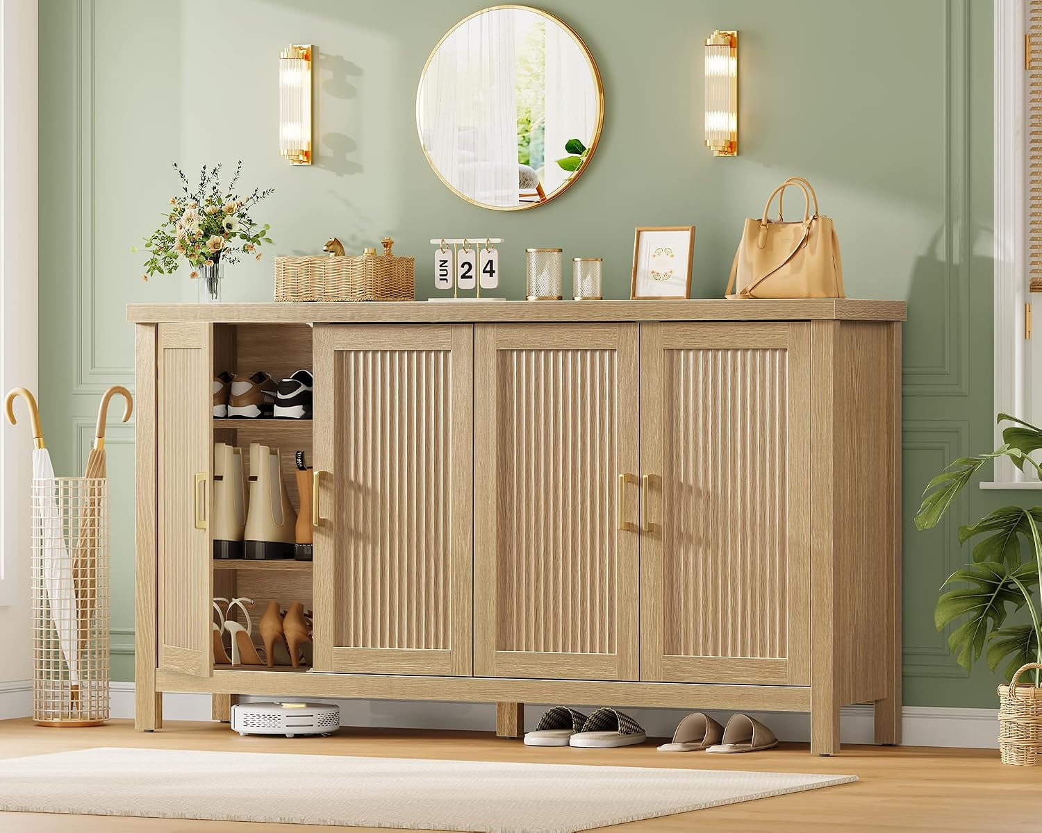 63-buffet-cabinet-with-storage-4-adjustable-shelves