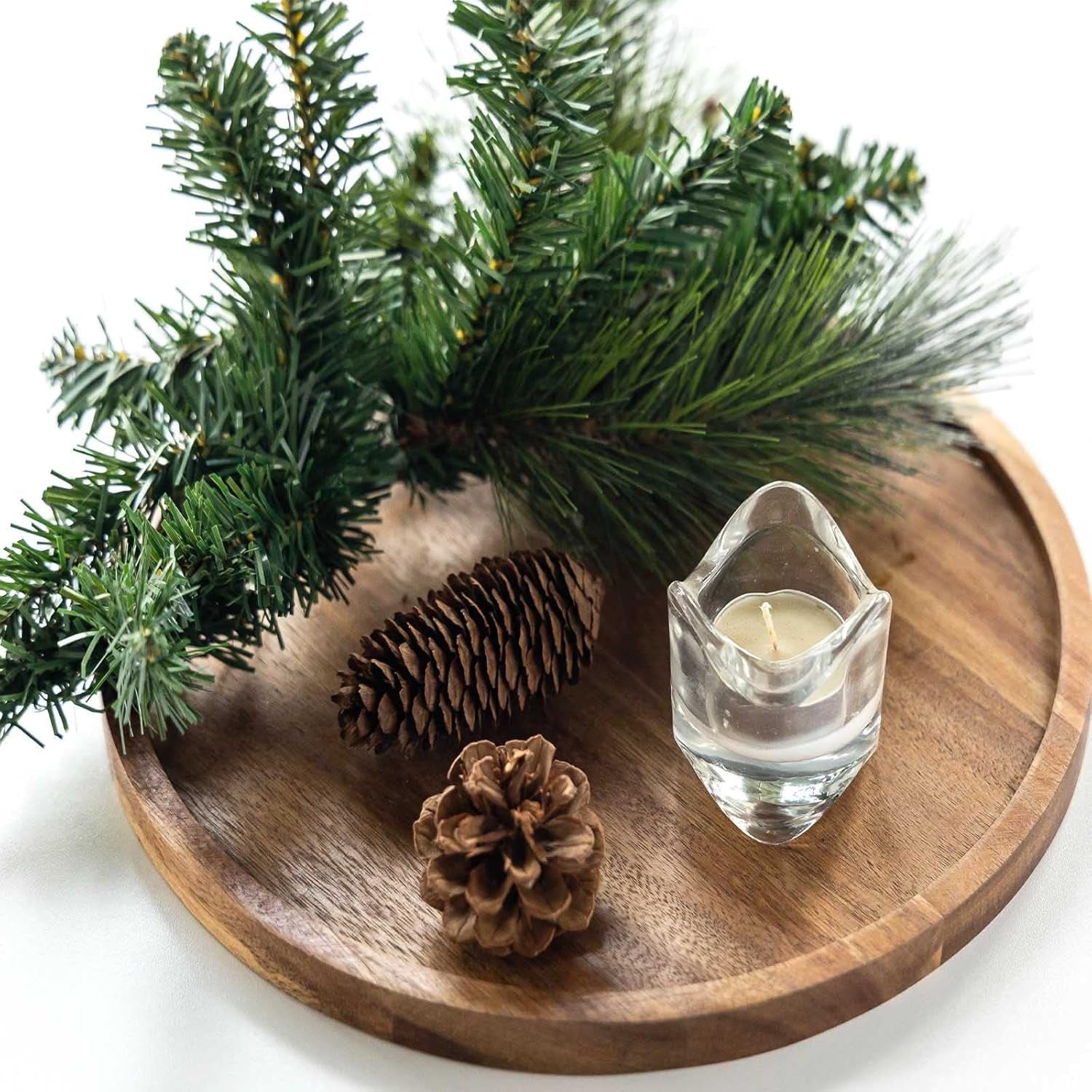 11-5-inches-candle-holder-tray-home-decor-round-wood-tray-for-coffee-table-small-wooden-serving-decorative-trays-for-home