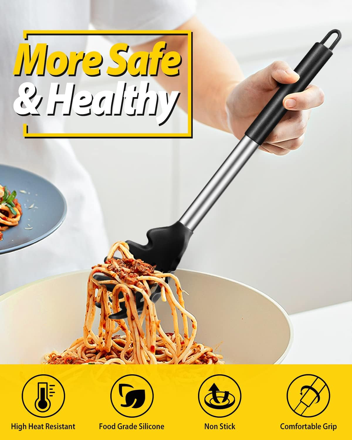 silicone-pasta-fork-and-soup-ladle-spoon-set-2-pack-black