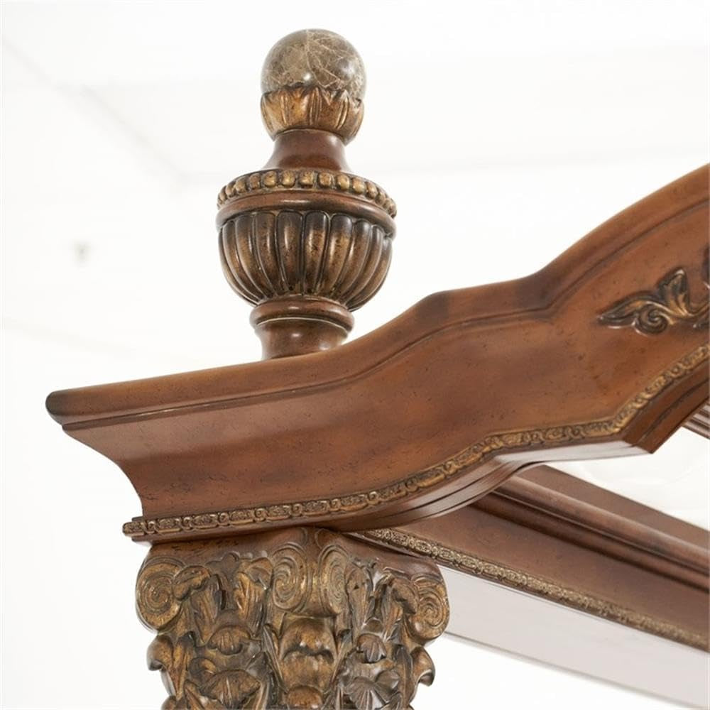 california-king-wood-canopy-bed-in-classic-chestnut
