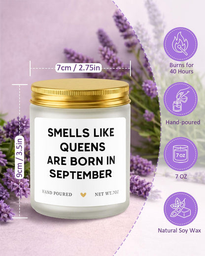 September Birthday Gifts for Women Funny Birthday Candle Gift3